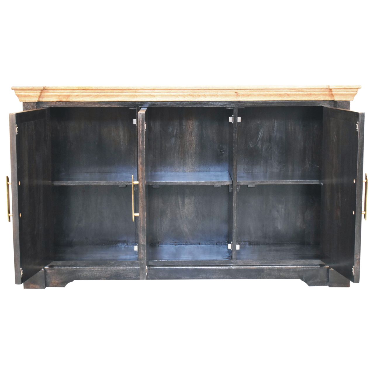 Solid Wood Regal Rustic Sideboard