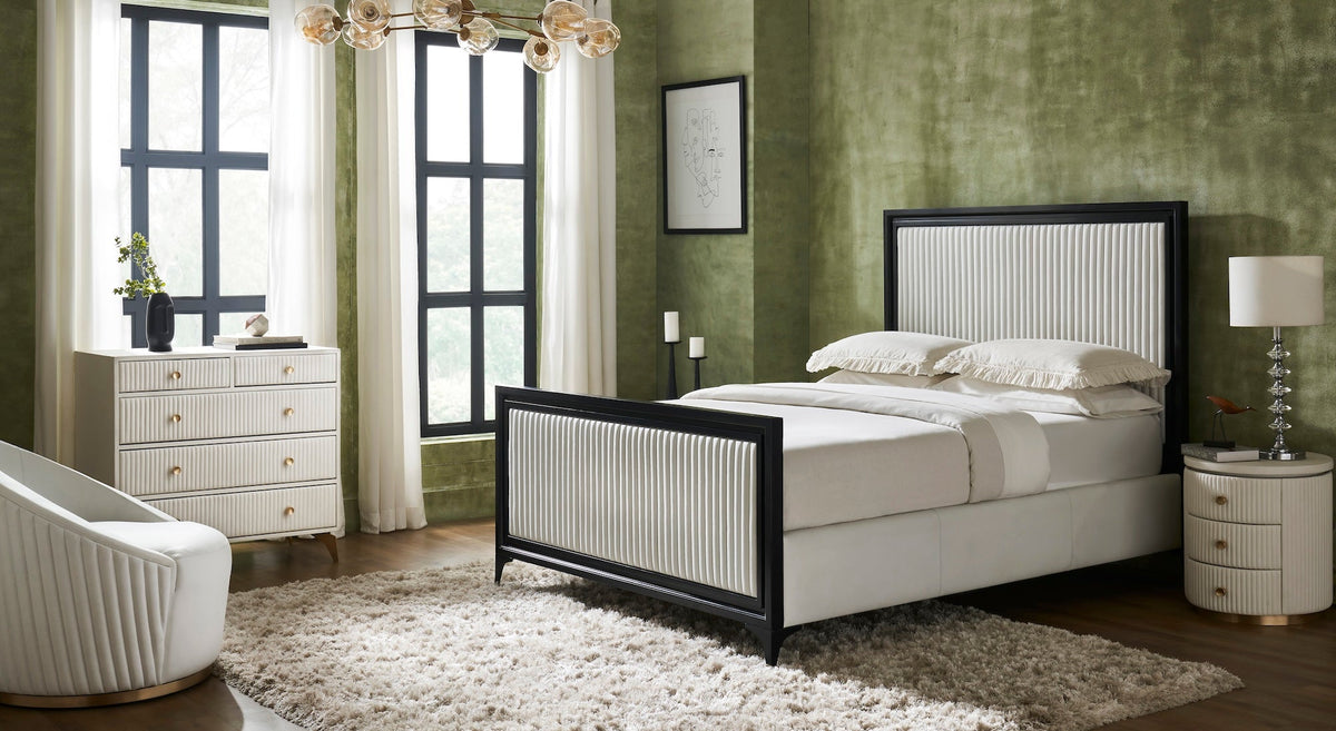 Stanford Leather Bed Stead