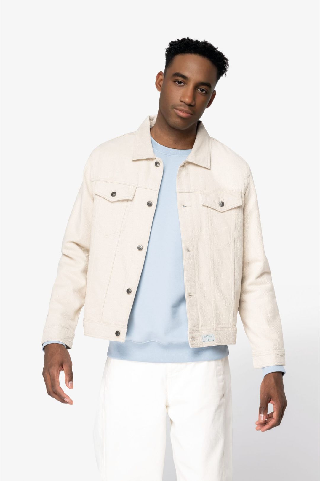 Chaqueta algodón y cáñamo