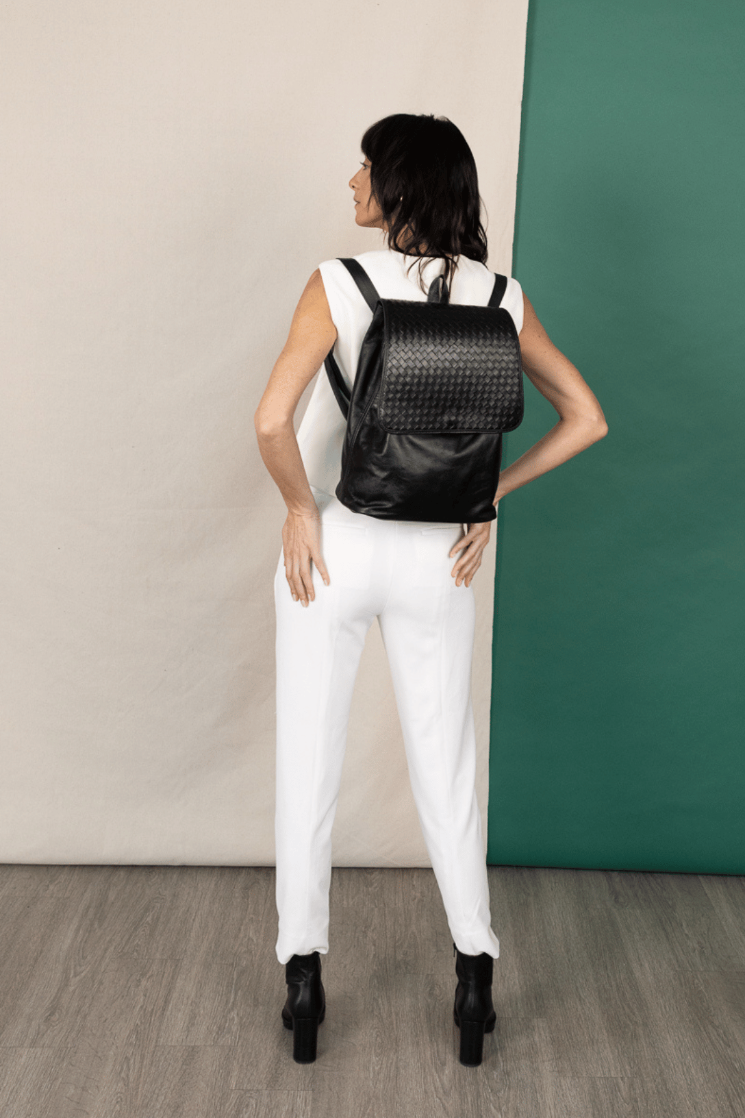 Woven Backpack