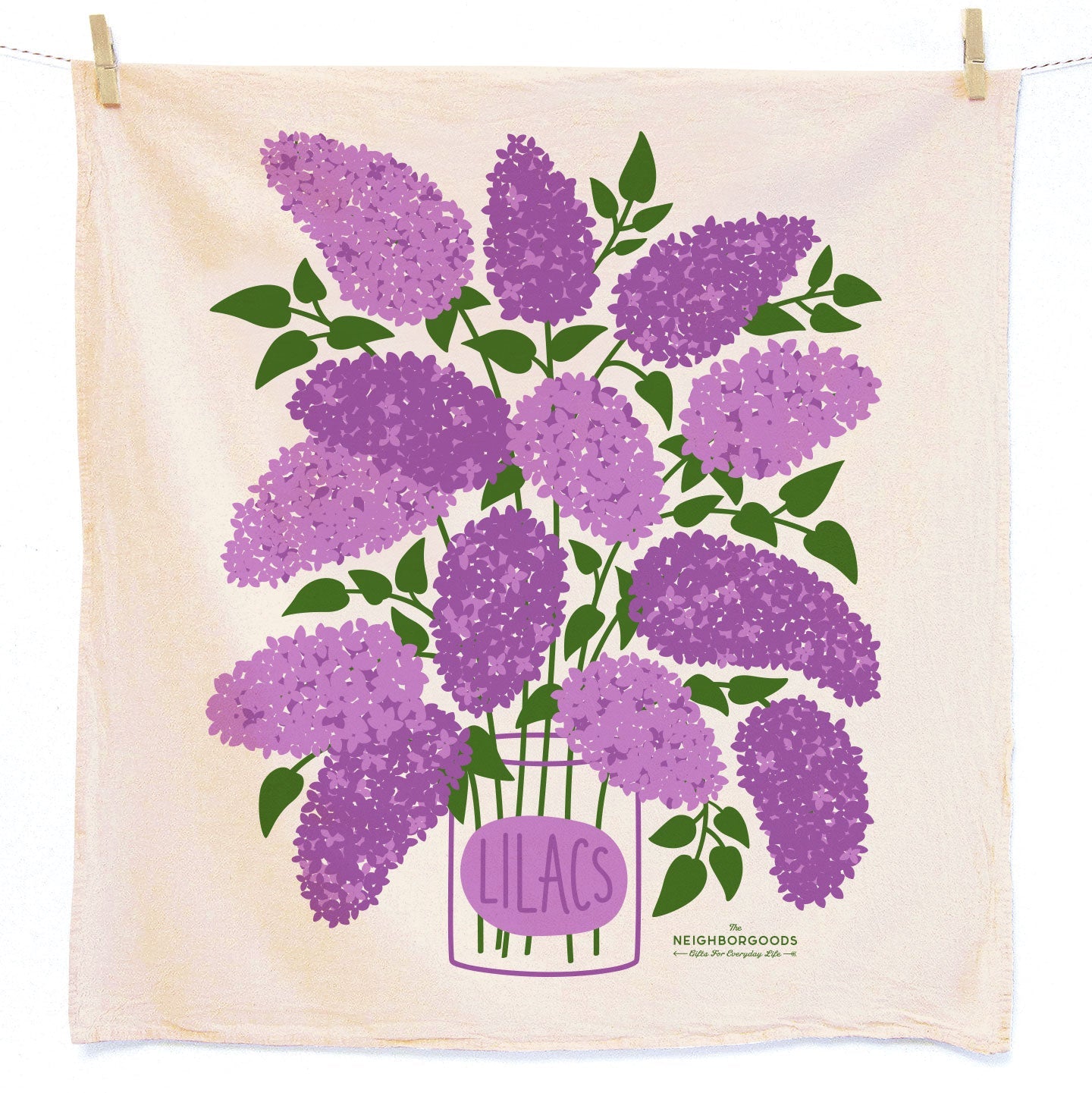 Flower Garden - Dish Towel Set of 2