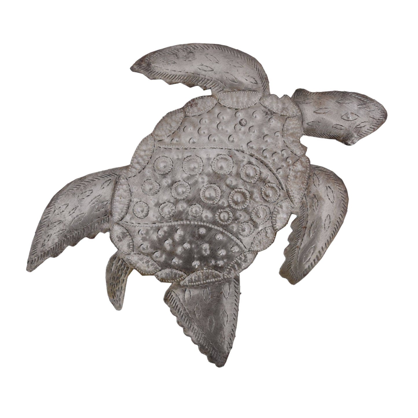 Haitian Metal Turtles 9.5"x8" Handmade Wall Art