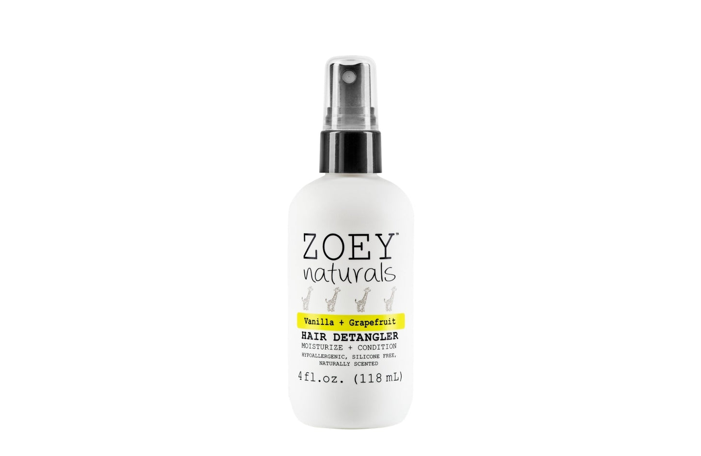 Vanilla + Grapefruit Hair Detangler