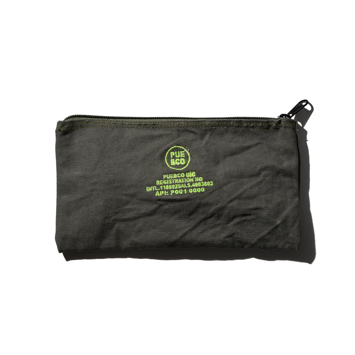 Vintage Tent Fabric Pouch