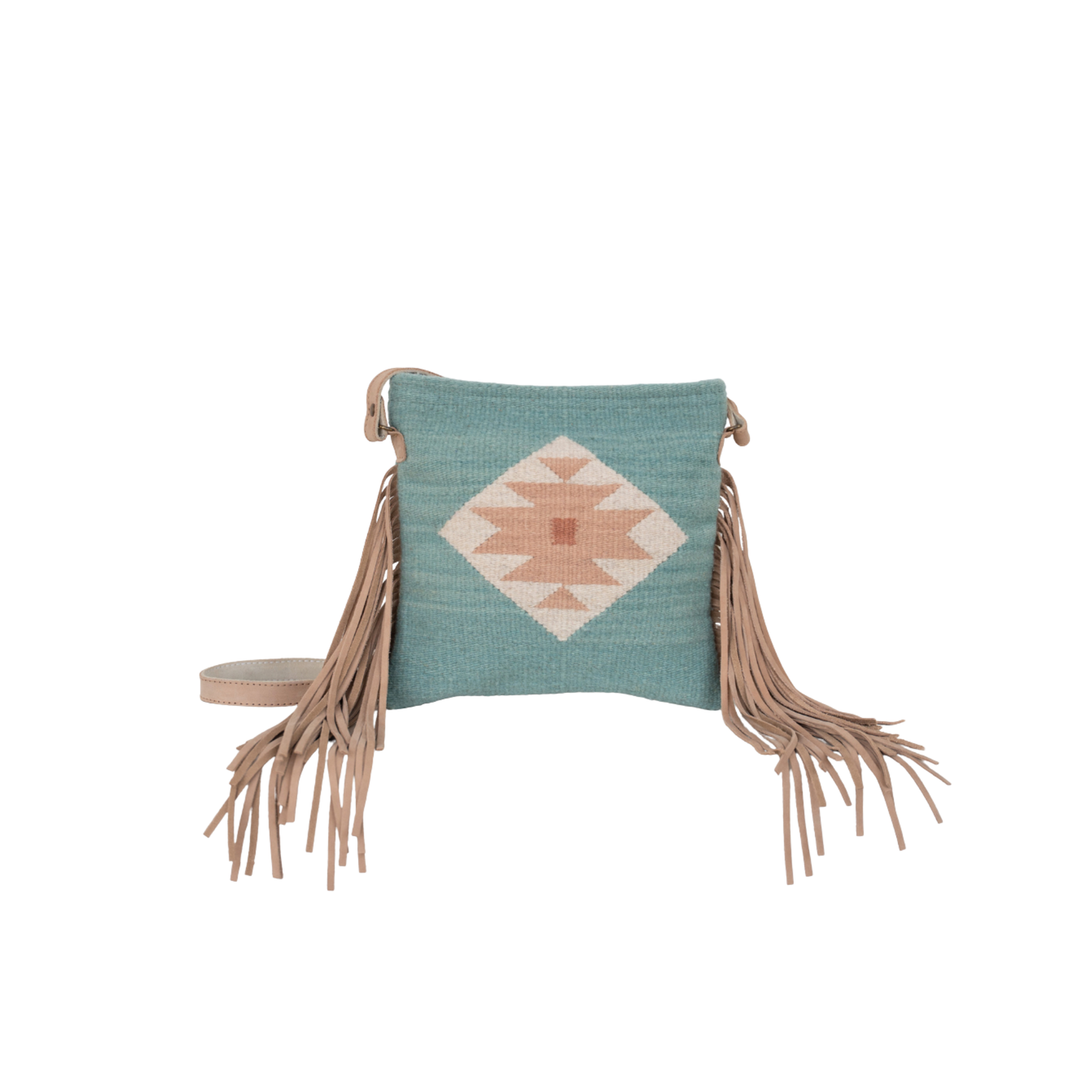 Flor de Cielo Fringe Crossbody