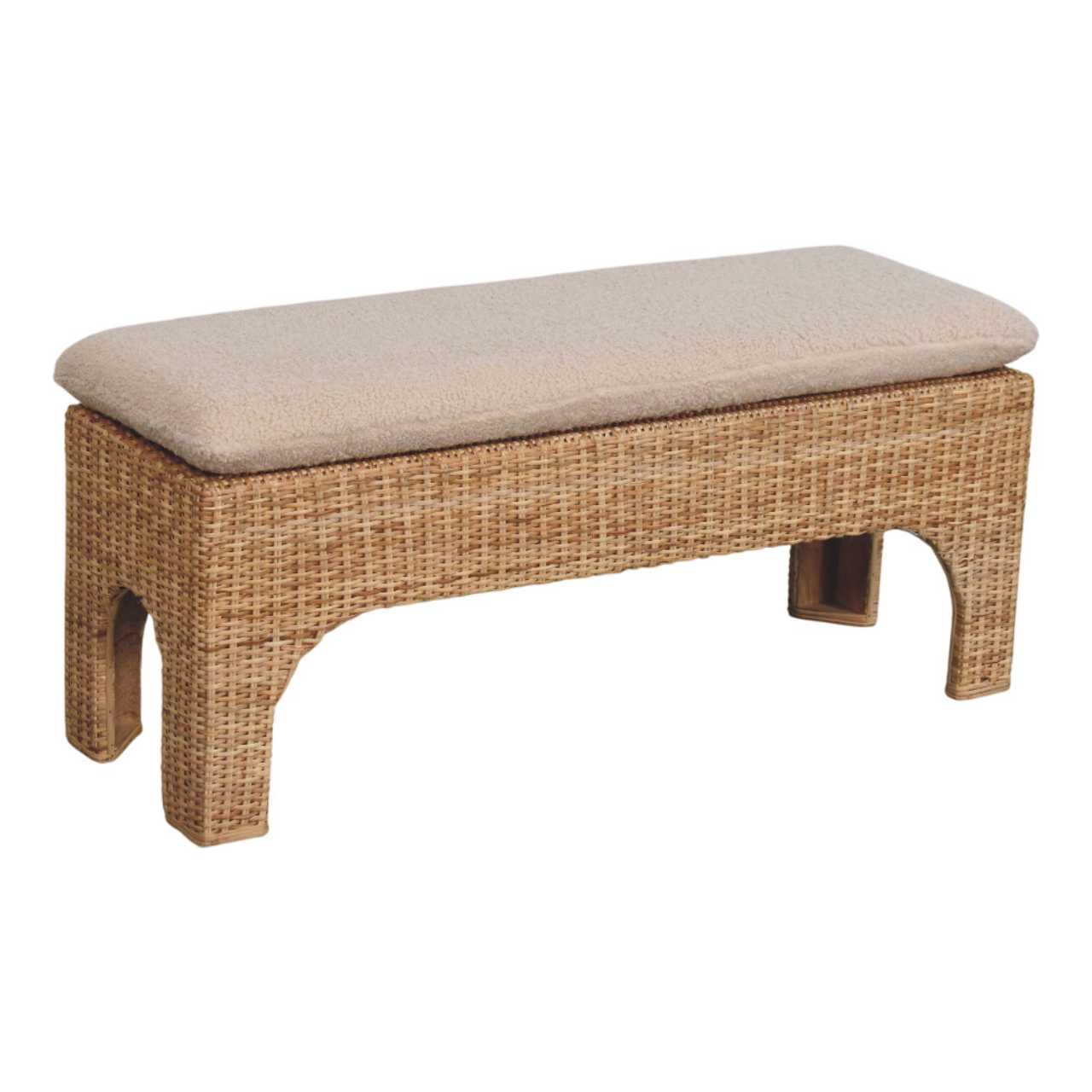 Rattan Harmony Bench