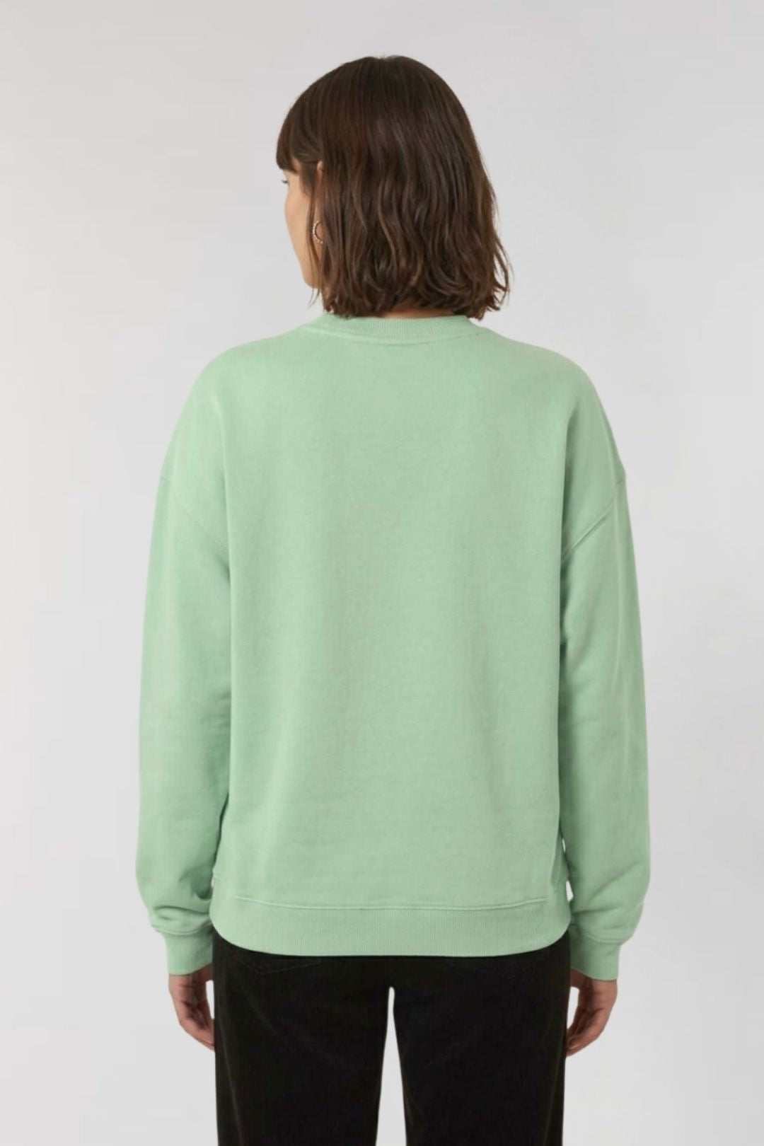Sudadera algodón orgánico - Jade Profundo