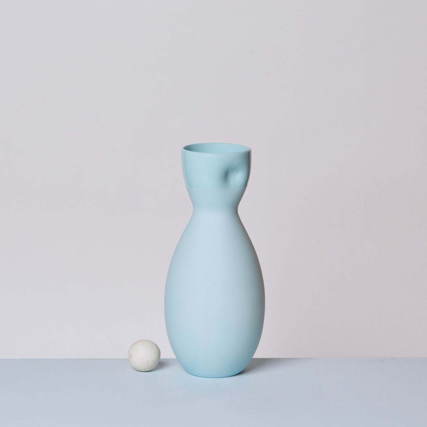 Unique Series Thumb Print Porcelain Carafe or Vase