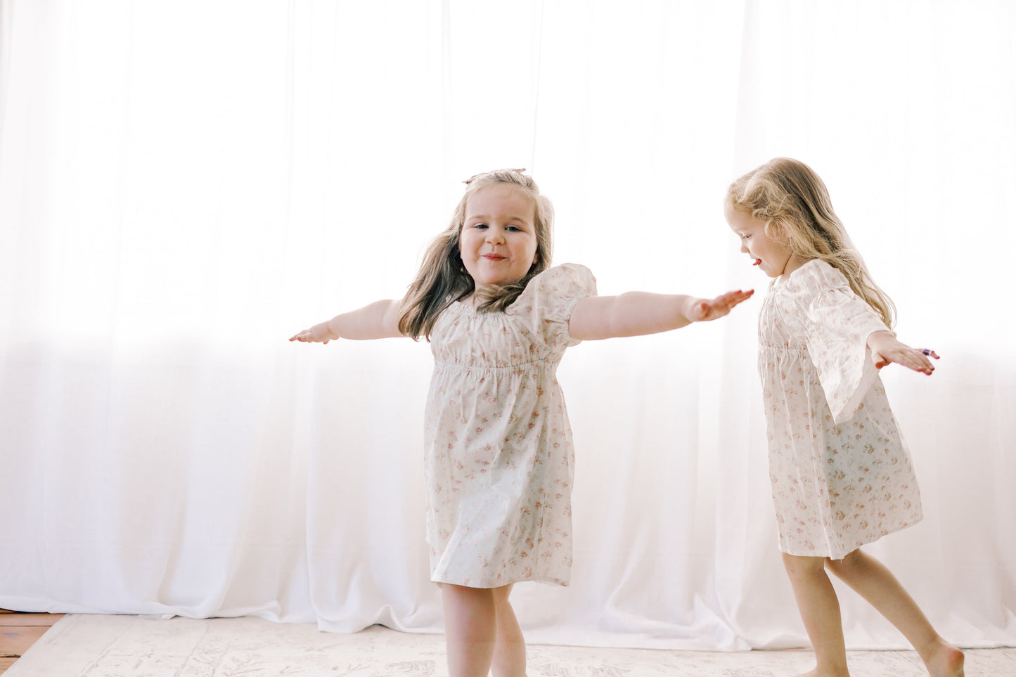 Kennedi Dress- Spring Petal| Short Sleeve