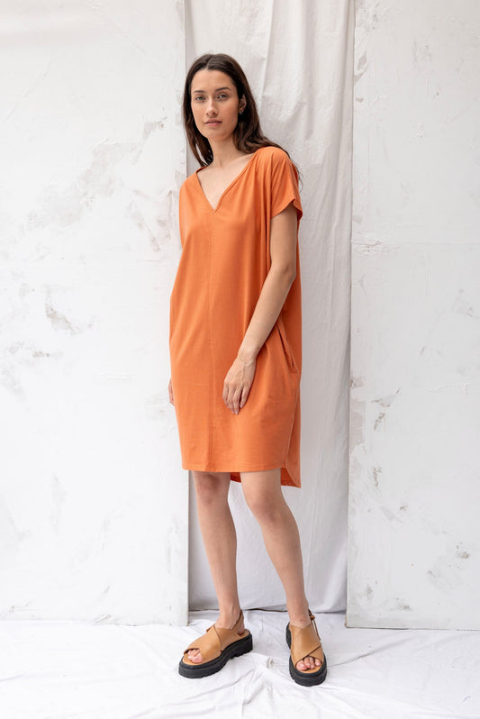 Arc Dress | Terracotta