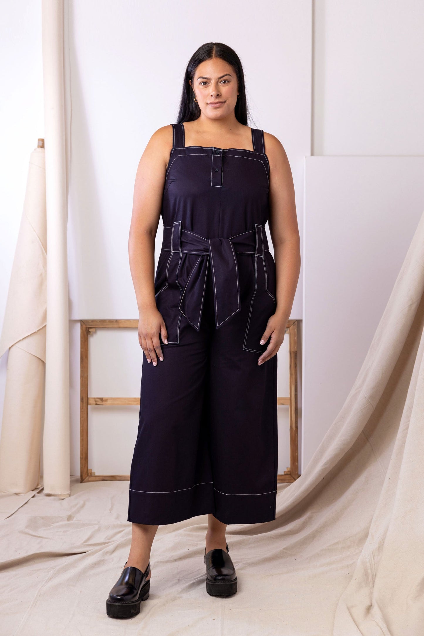 Goldie Jumpsuit | Indigo
