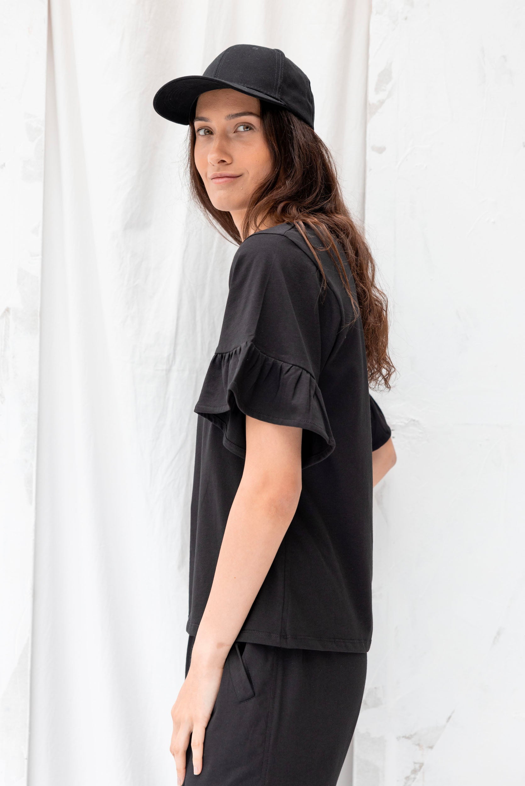 Voyage Top | Black - ReCreate Clothing