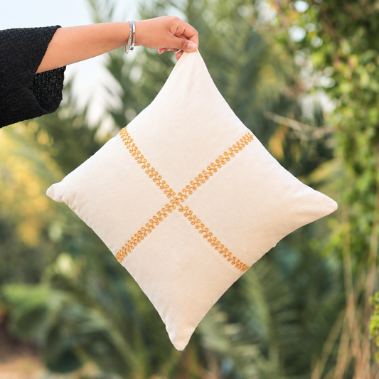 Tahriri Pillow Cover - Gold