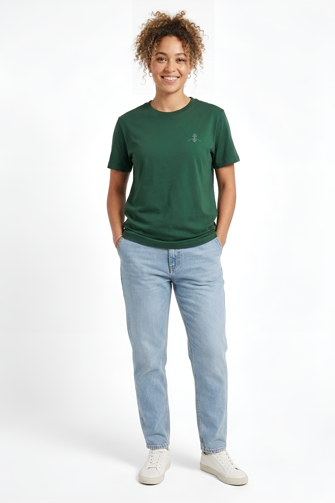 Camiseta orgánica - Verde Mineral