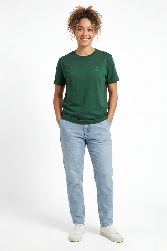 Camiseta orgánica - Verde Mineral