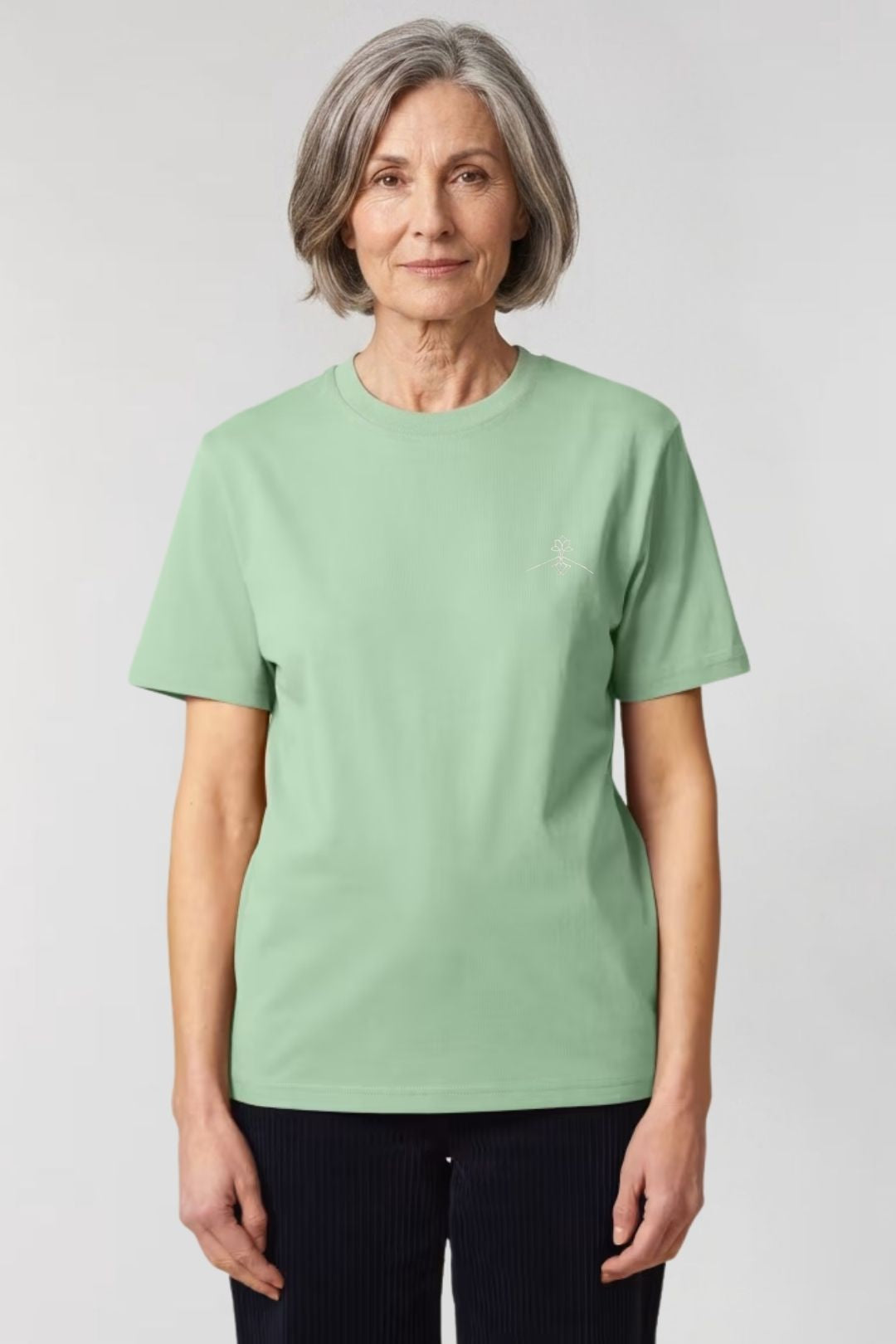 Camiseta algodón orgánico - Jade Profundo