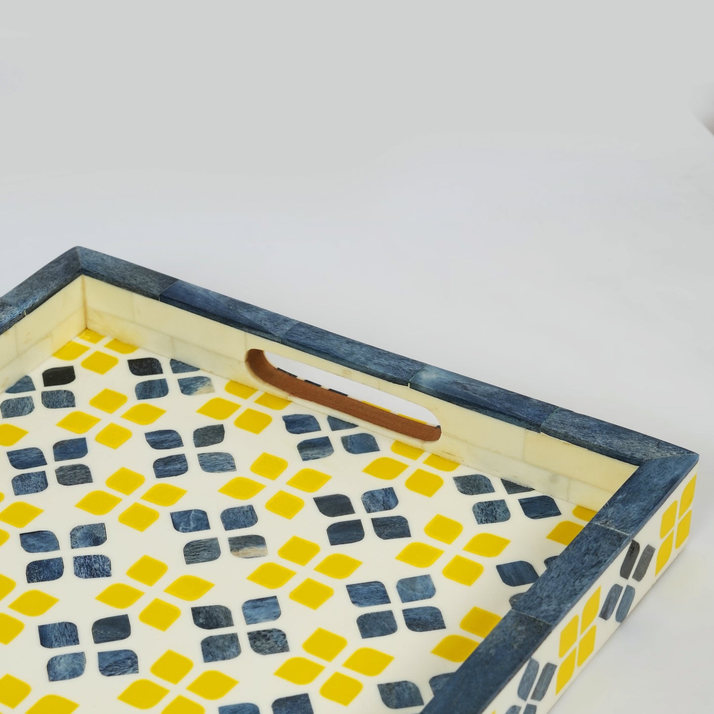 Marigold Mosaic Inlay Serving Tray
