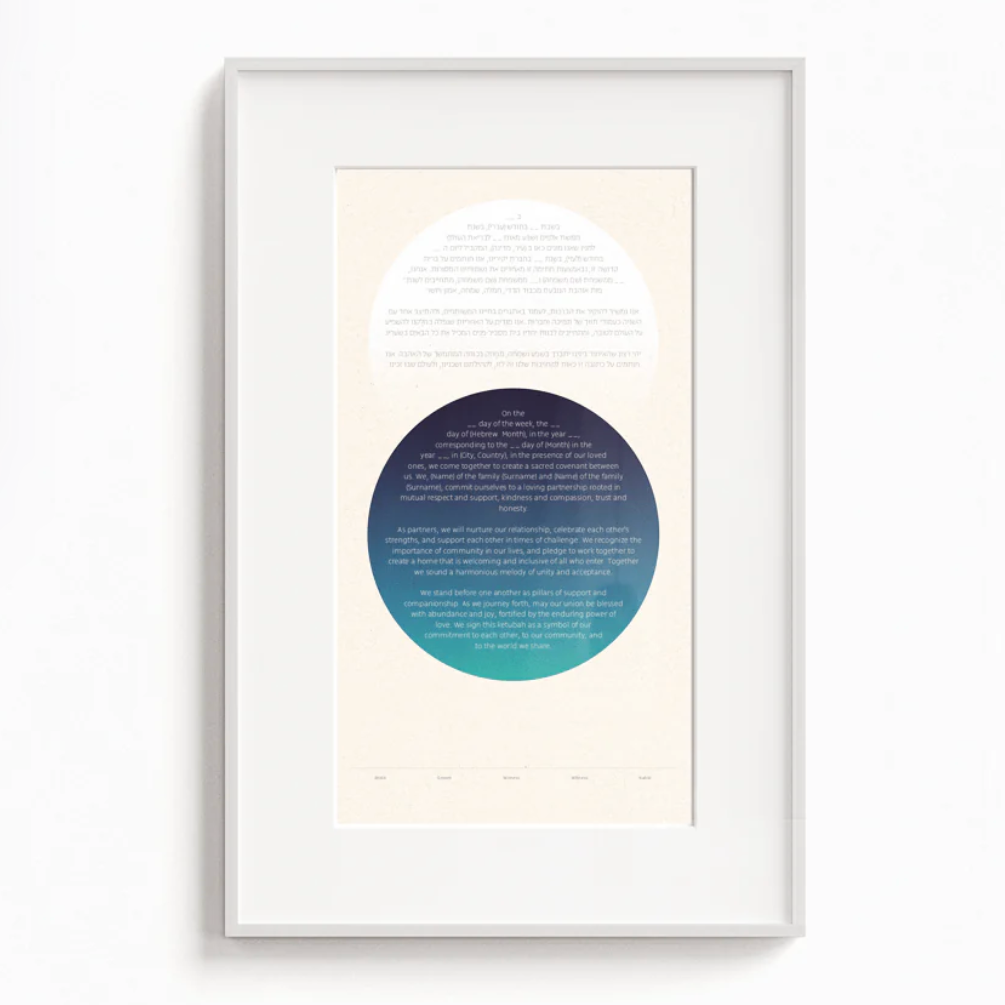 Circles Ketubah