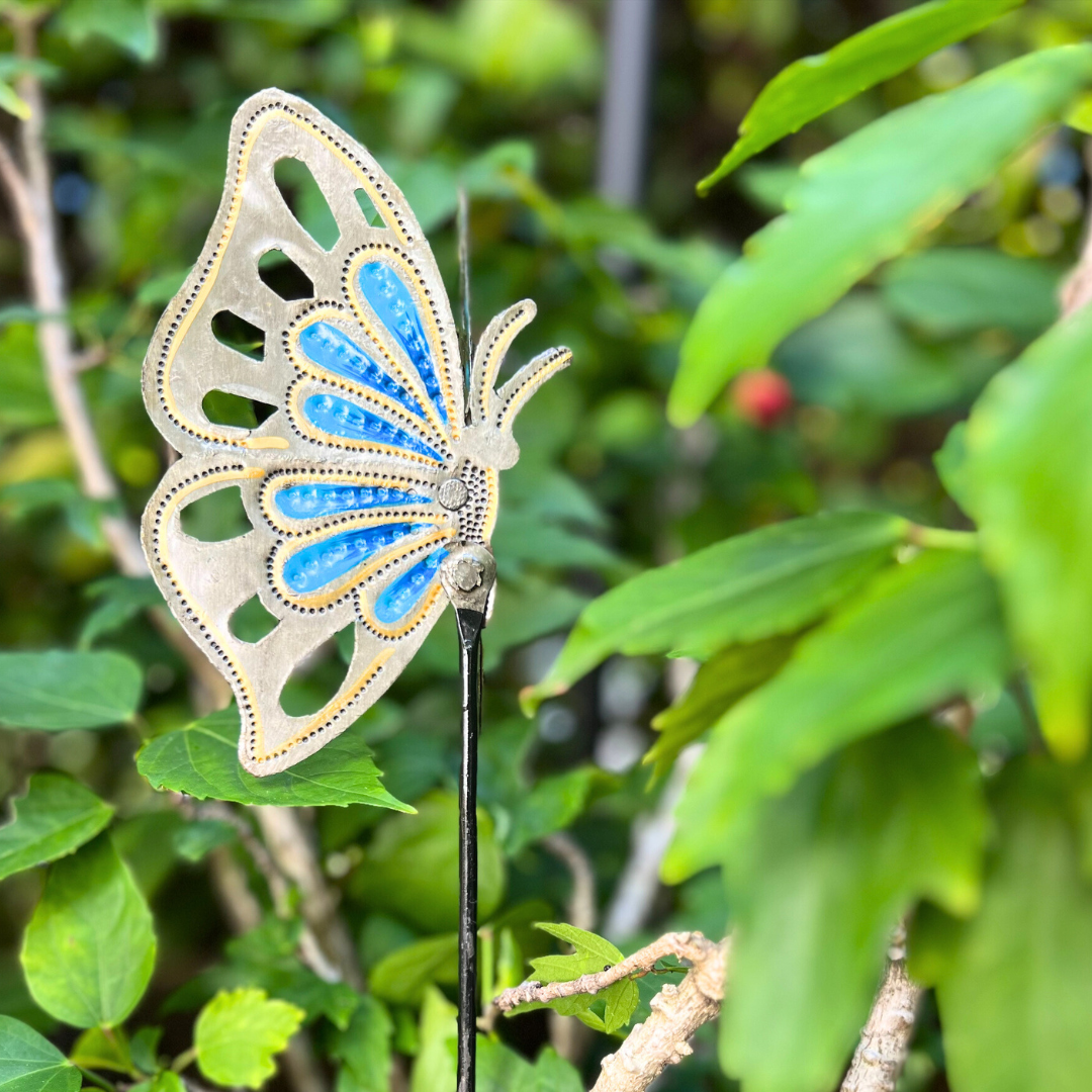Blue Butterfly Stake
