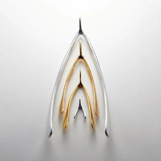 Wishbone Bookend Pair