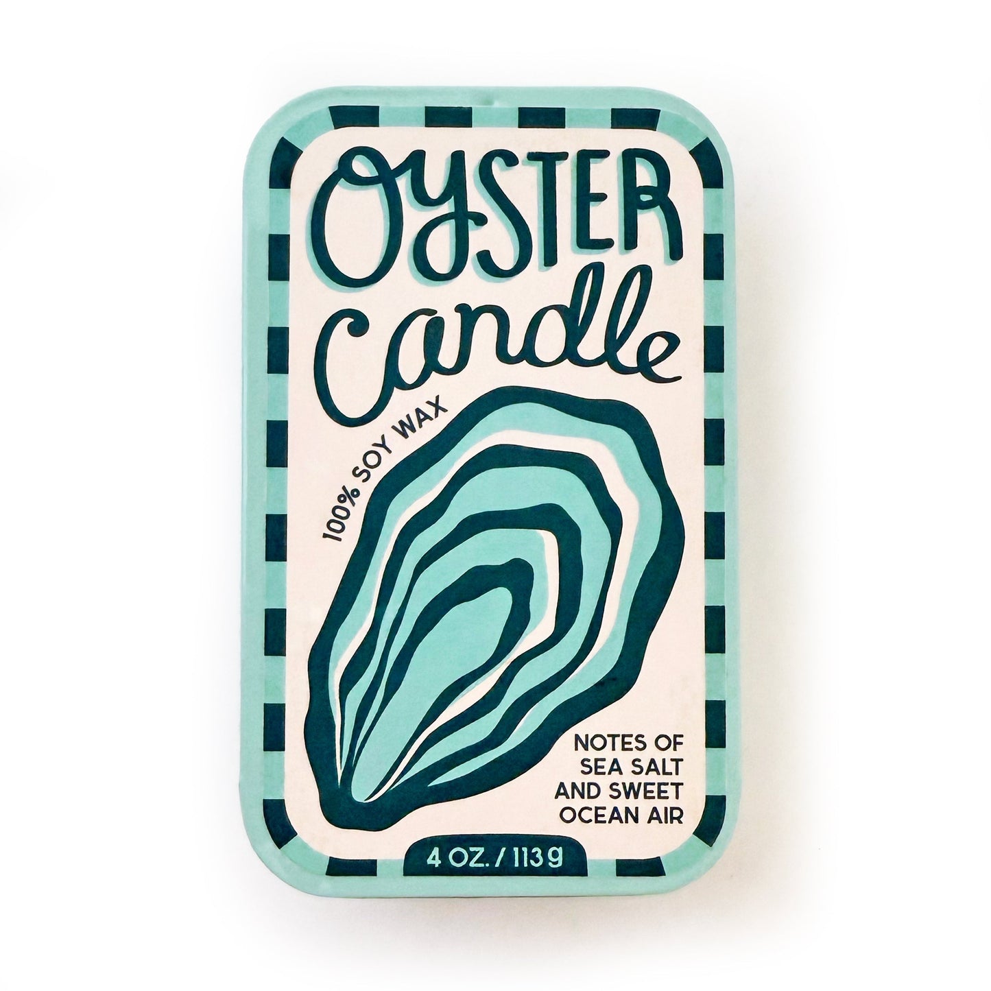 Oyster Candle & Tote Gift Set