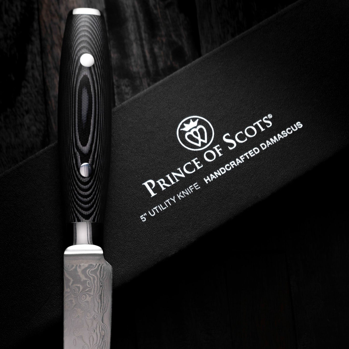 5 Inch Damascus Utility Knife