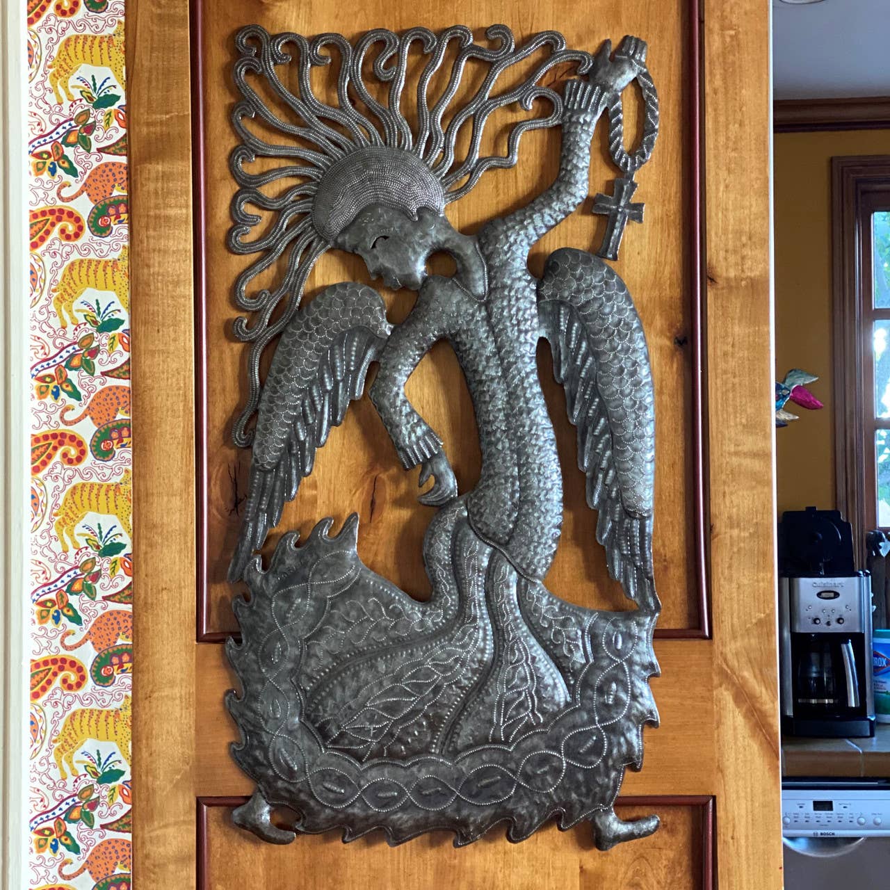 Flamenco Angel Metal Wall Art by Thenor Evenson 18" x 34"