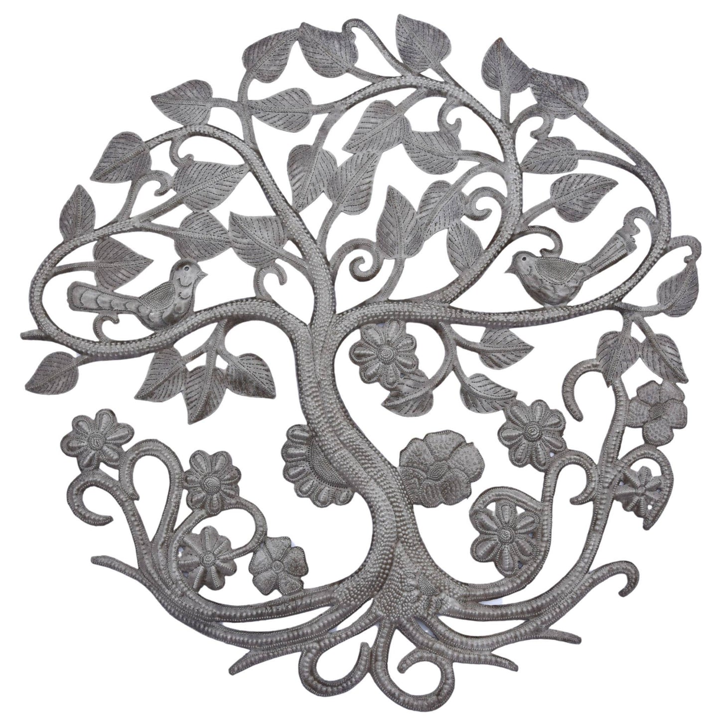 23" Tree of Life Wall Art Garden Design, One of a Kind