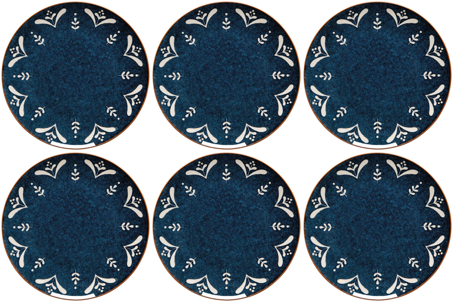 Set of 6 Nightbloom Dinner Plate 10.5 Inch