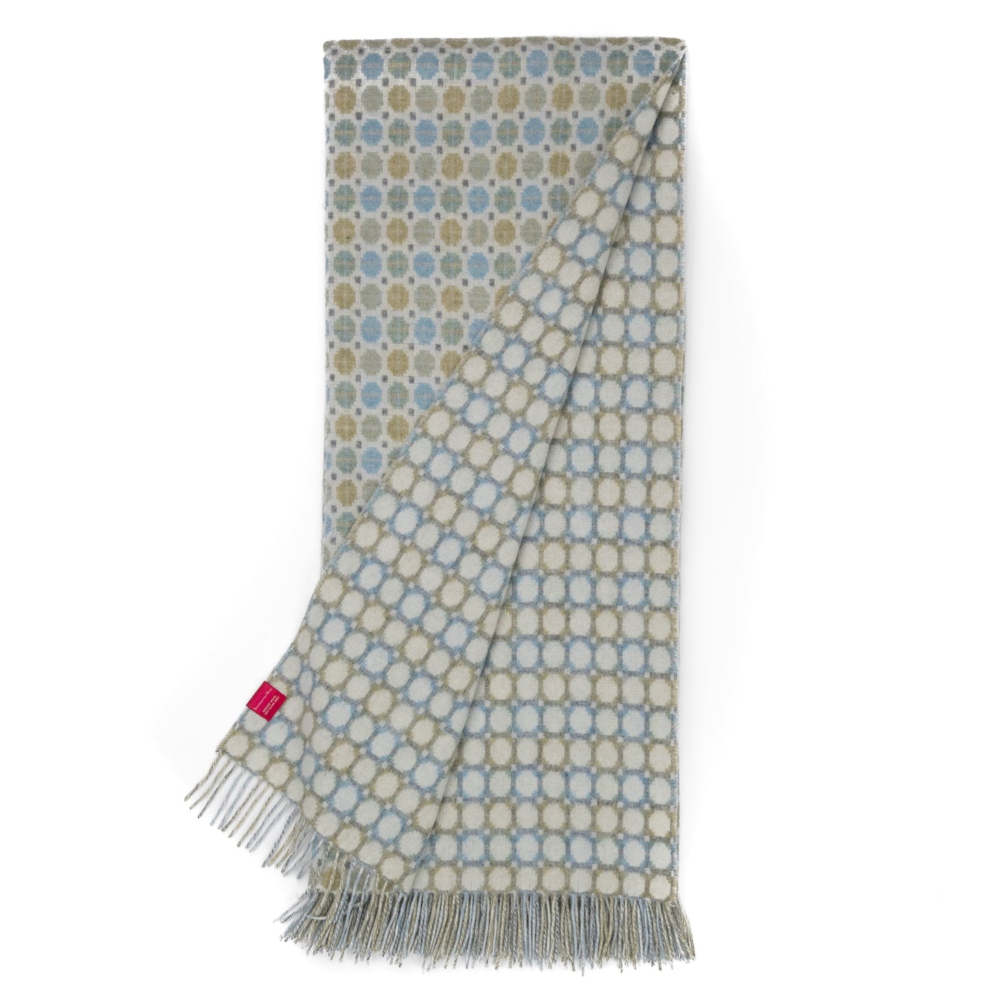 Southampton Home Merino Wool Medallion - Sky