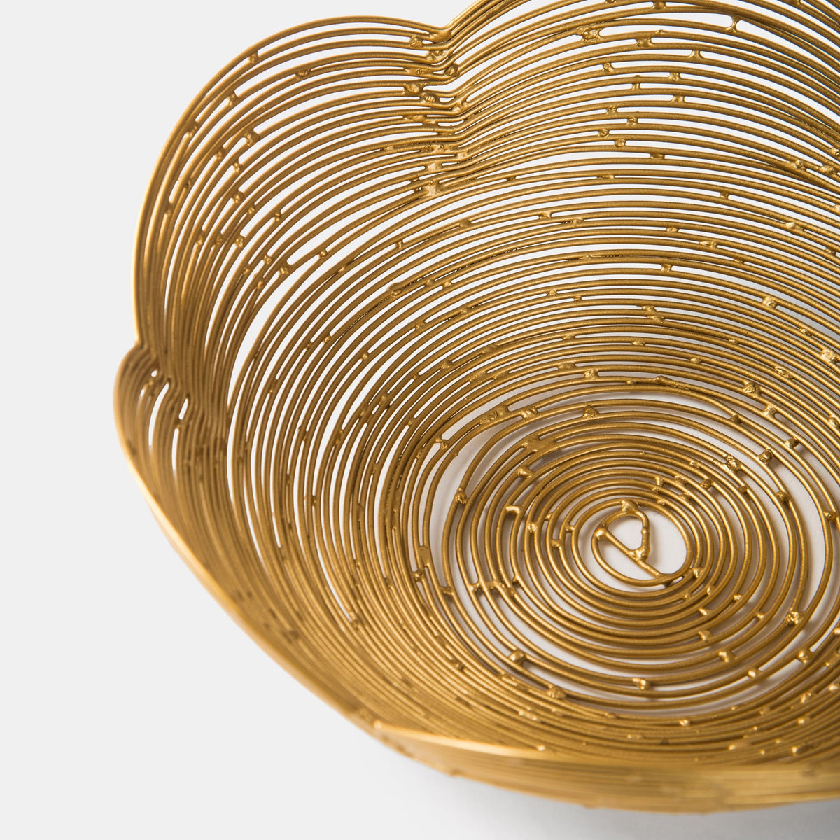 Gurez Valley Iron Bowl Set of 2 – Gold