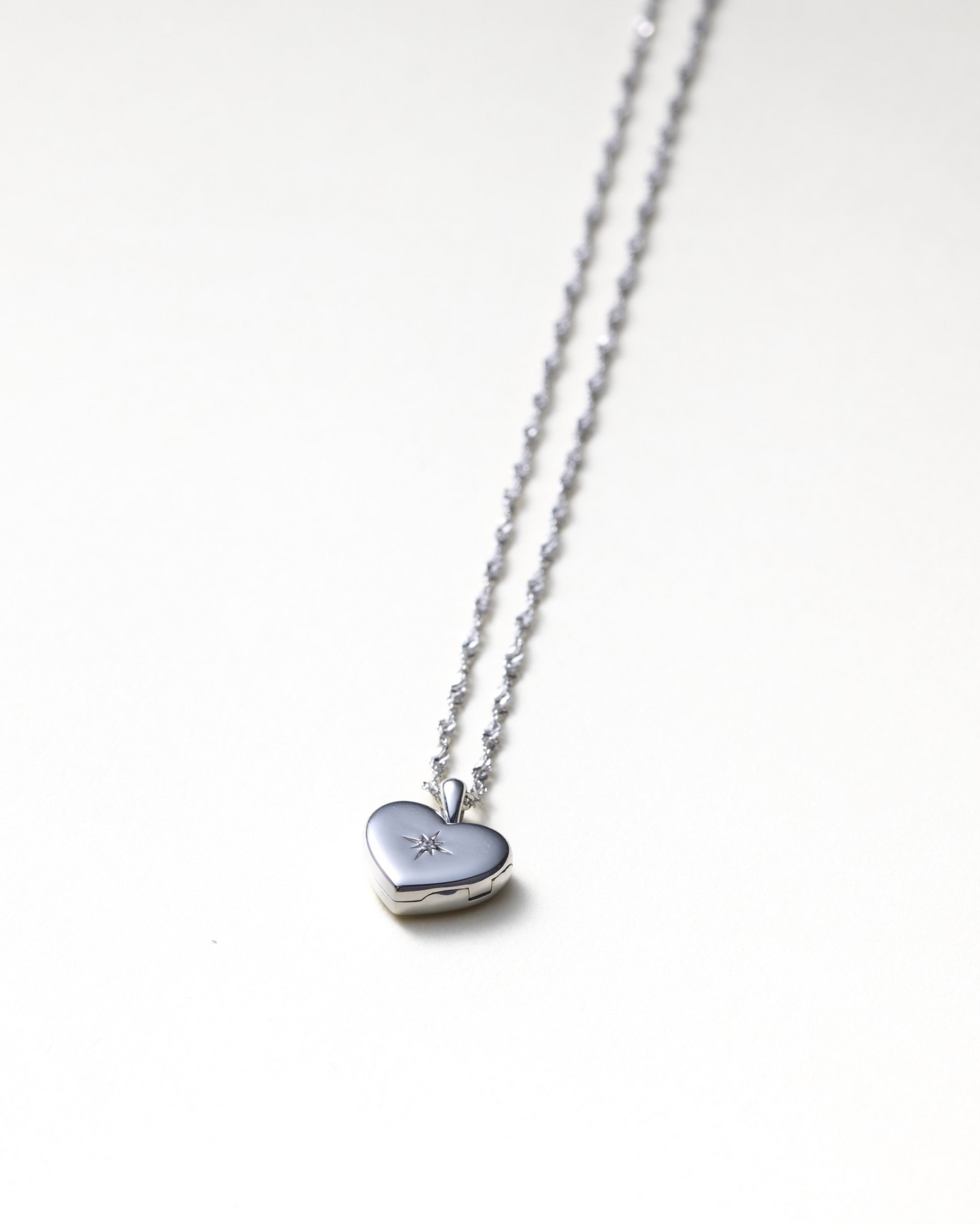 Lily Heart Locket