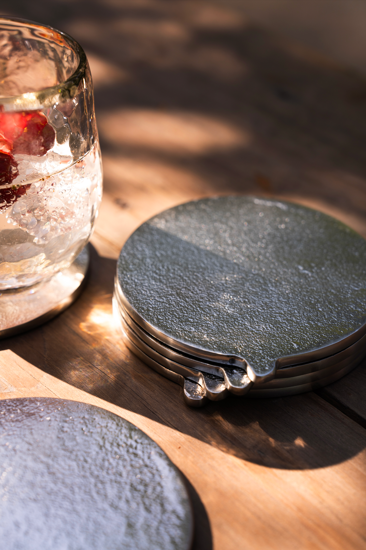 Stinson Nickel Coasters - Set of 6