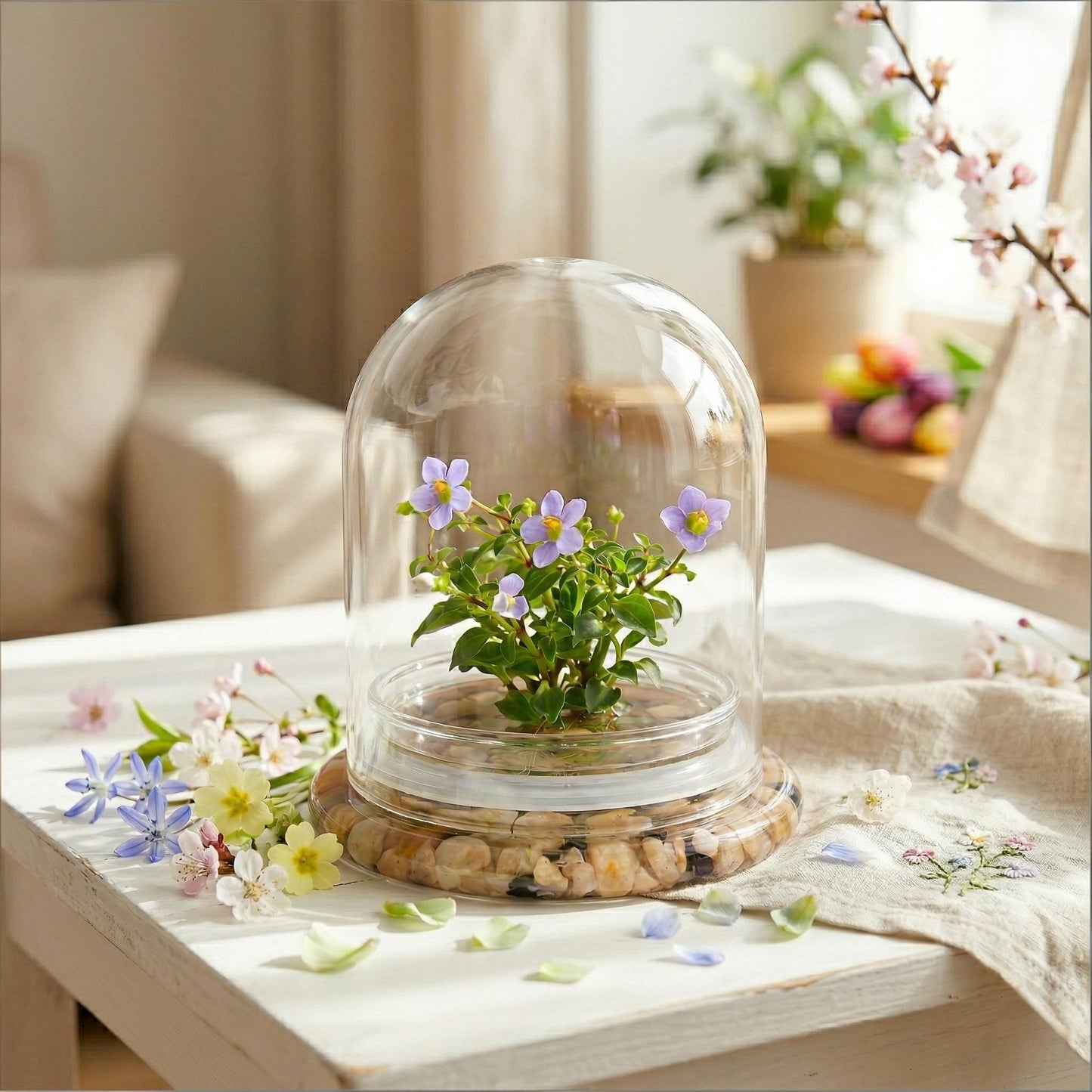 Persian Violet Terrarium