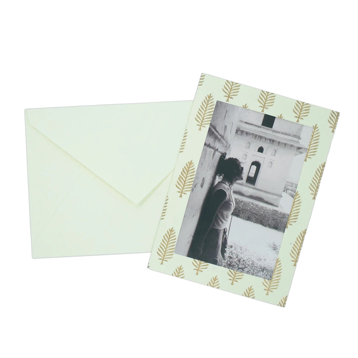 Photo Note Cards | Tree-Free Paper | Handmade | Fair Trade | GOLDEN LEAF