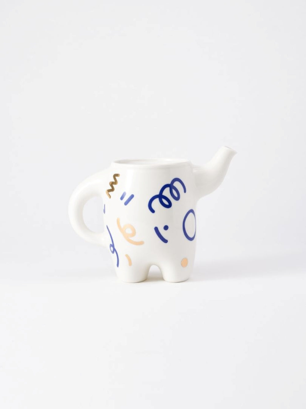 WEKUKU Brew Buddy Teapot (White)