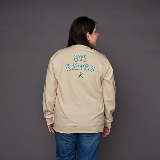 For Freedom Crewneck Sweatshirt