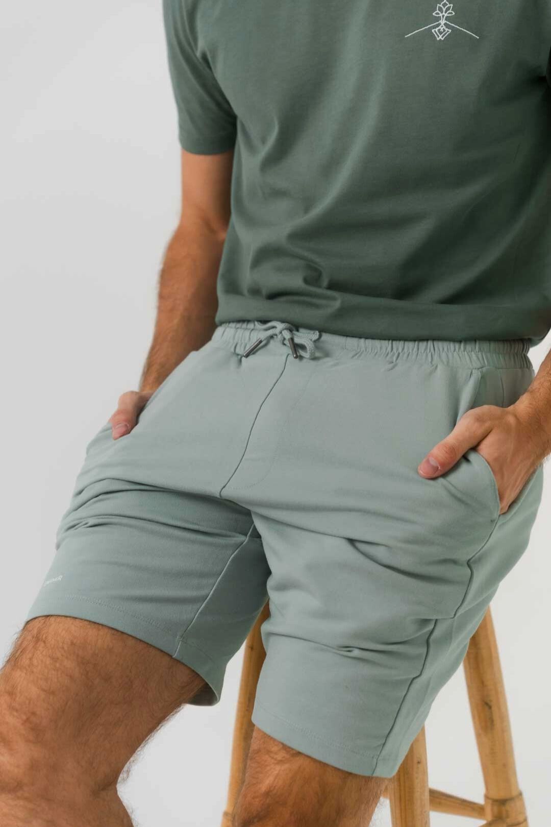 Pantalón corto Tencel - Verde Jade