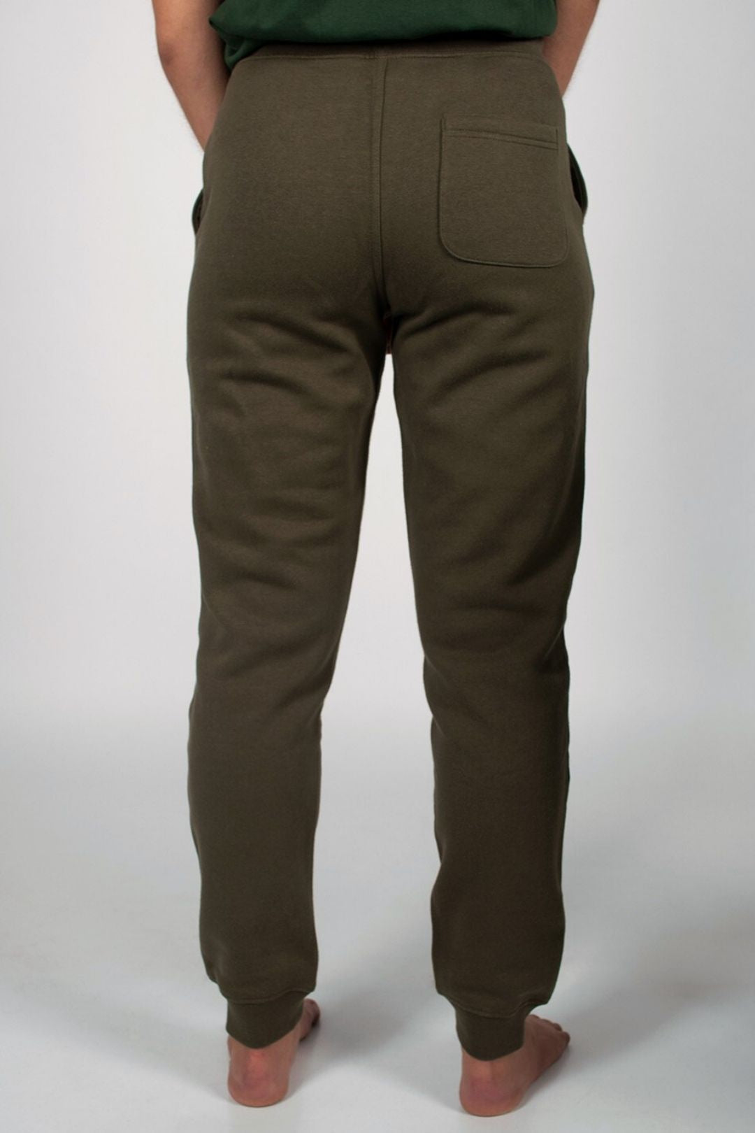 Pantalón algodón orgánico - Verde Tostado