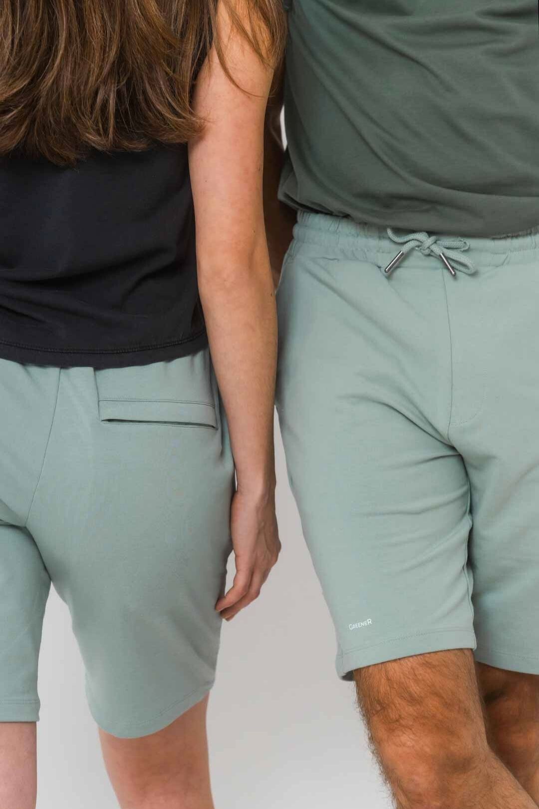Pantalón corto Tencel - Verde Jade