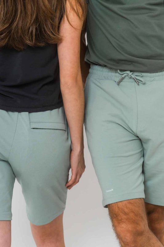 Pantalón corto Tencel - Verde Jade