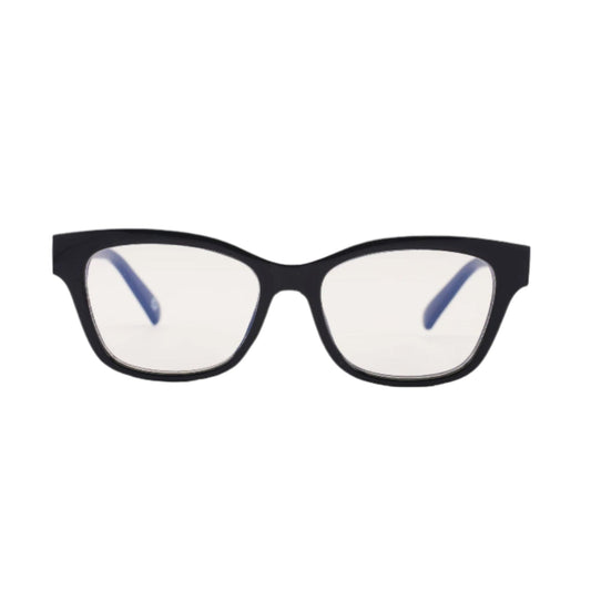 Pony // Gloss Black [Clear Lens / Blue Light Blocking]