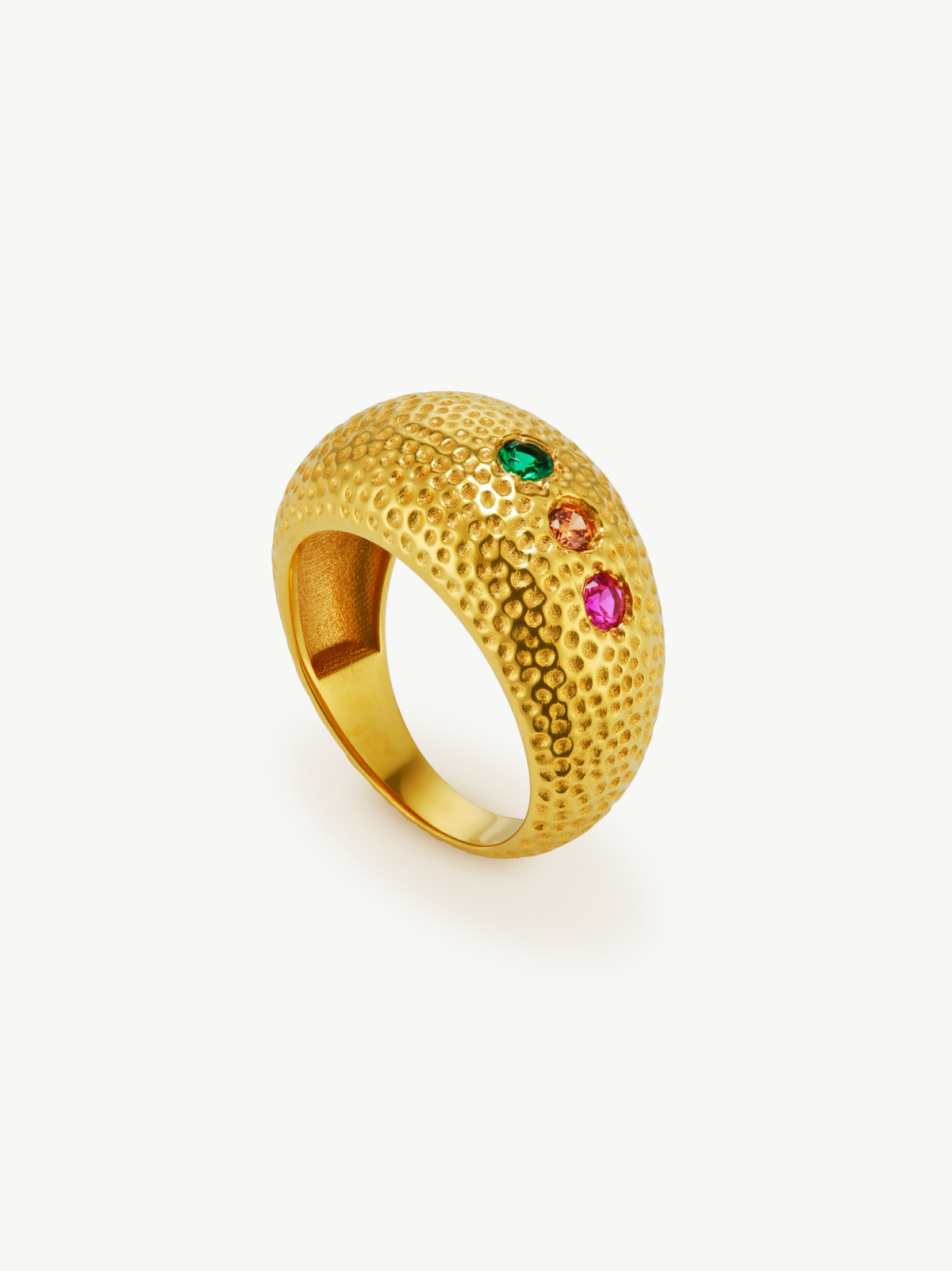 Gold Vermeil dome ring – Zadie | No More Nobody