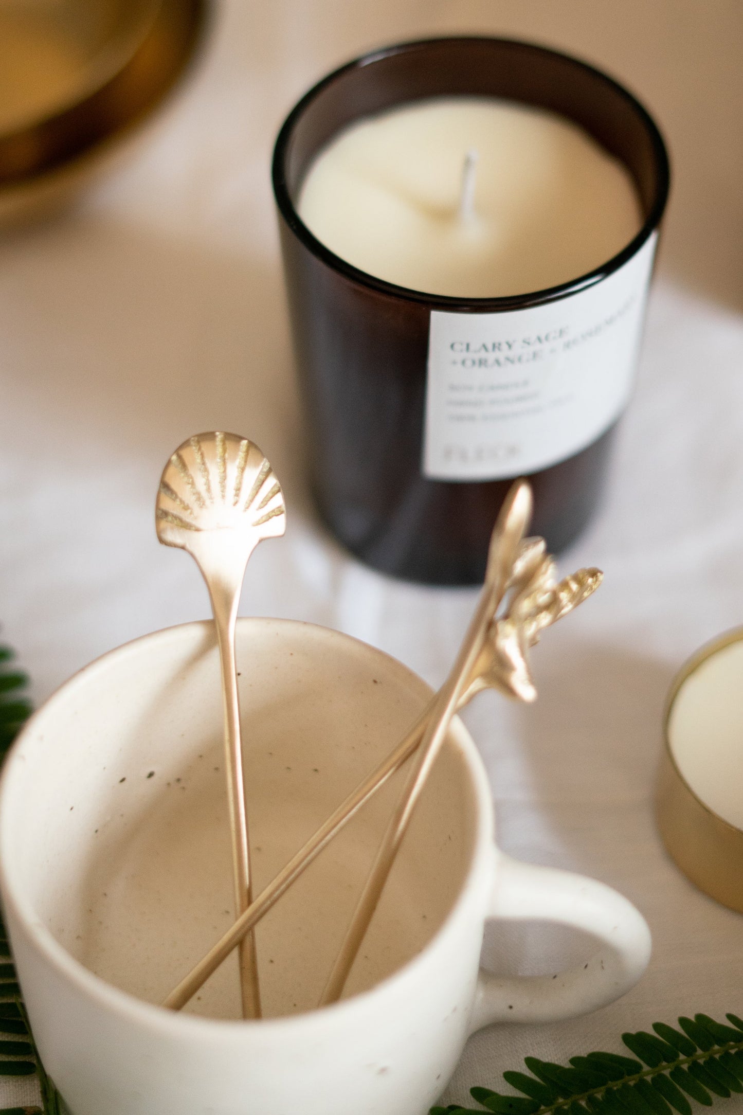 S/4 Seashell Stirrers - Small