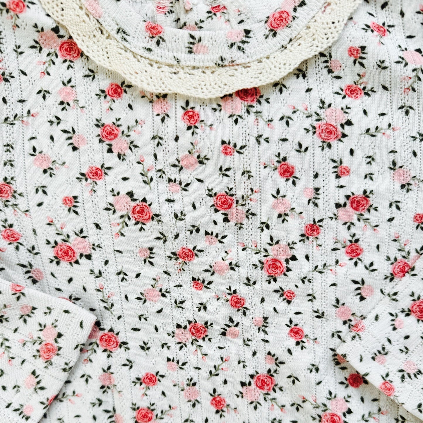 The Rosebud Pointelle Bodysuit