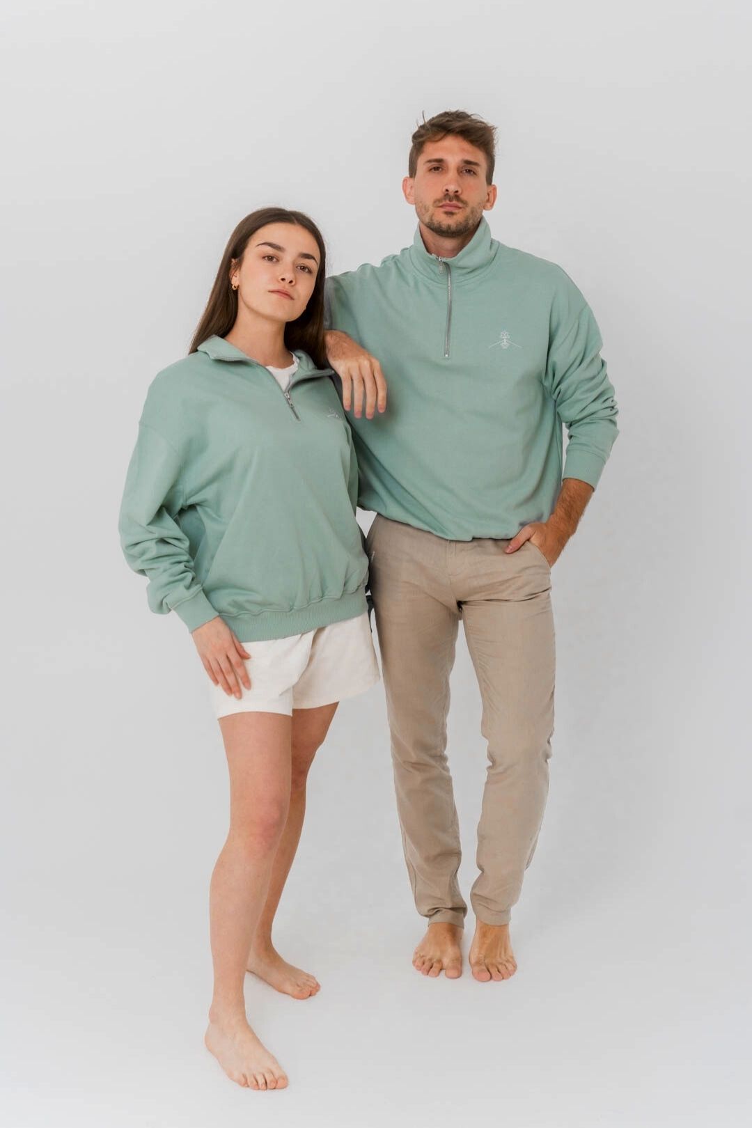 Sudadera 100% orgánica - Aloe