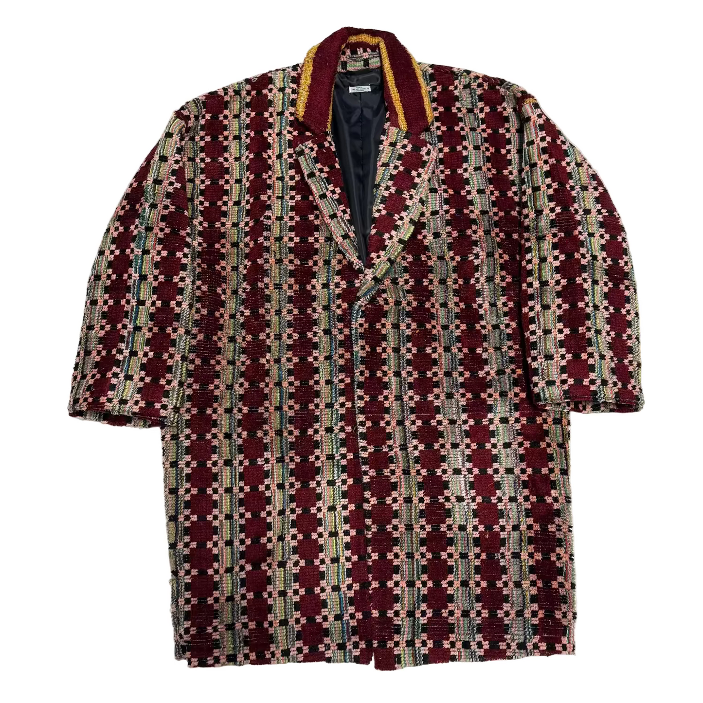 Truck Seat Fabric Collared Coat