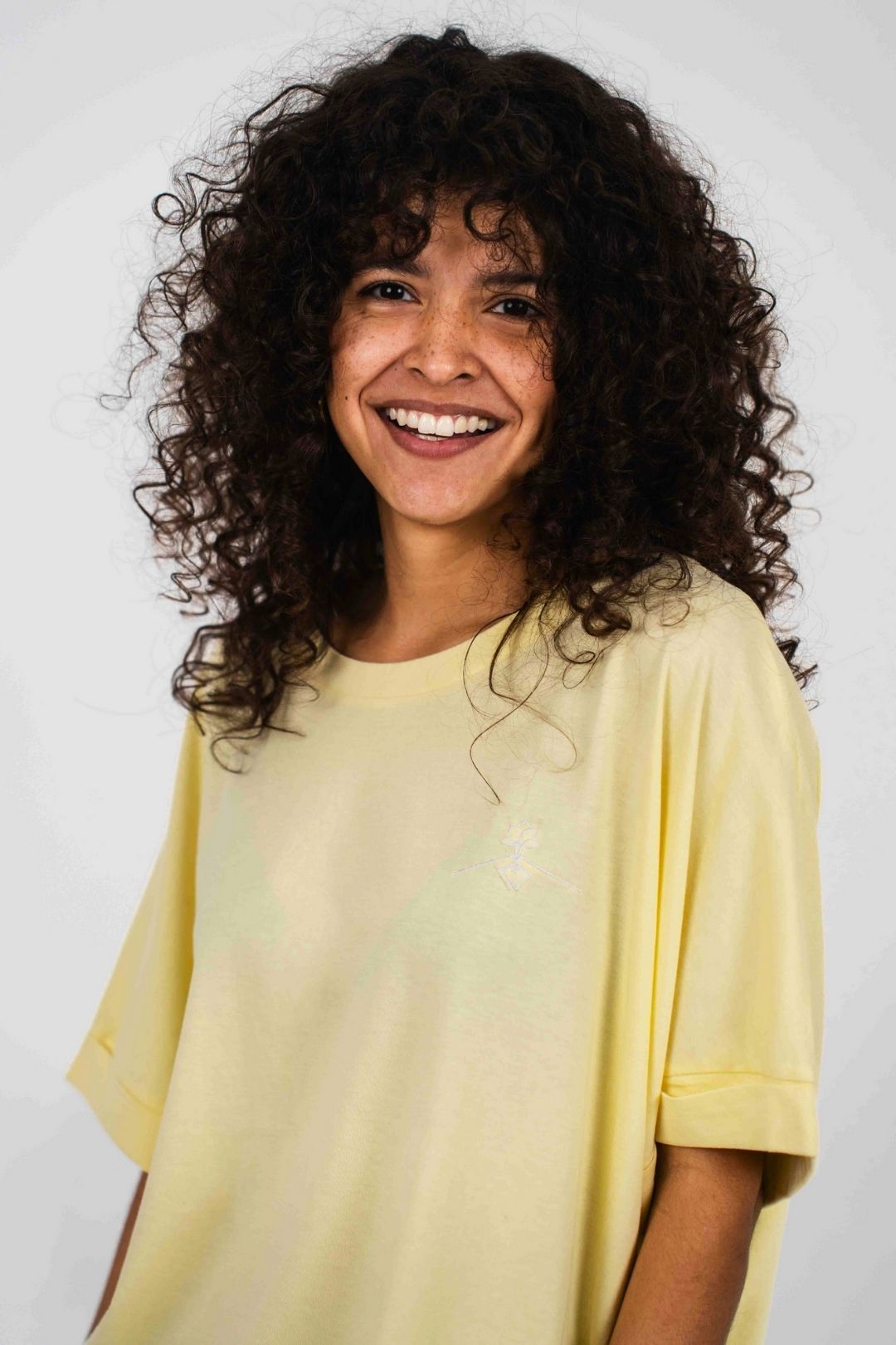 Camiseta orgánica - Amarillo Fresco