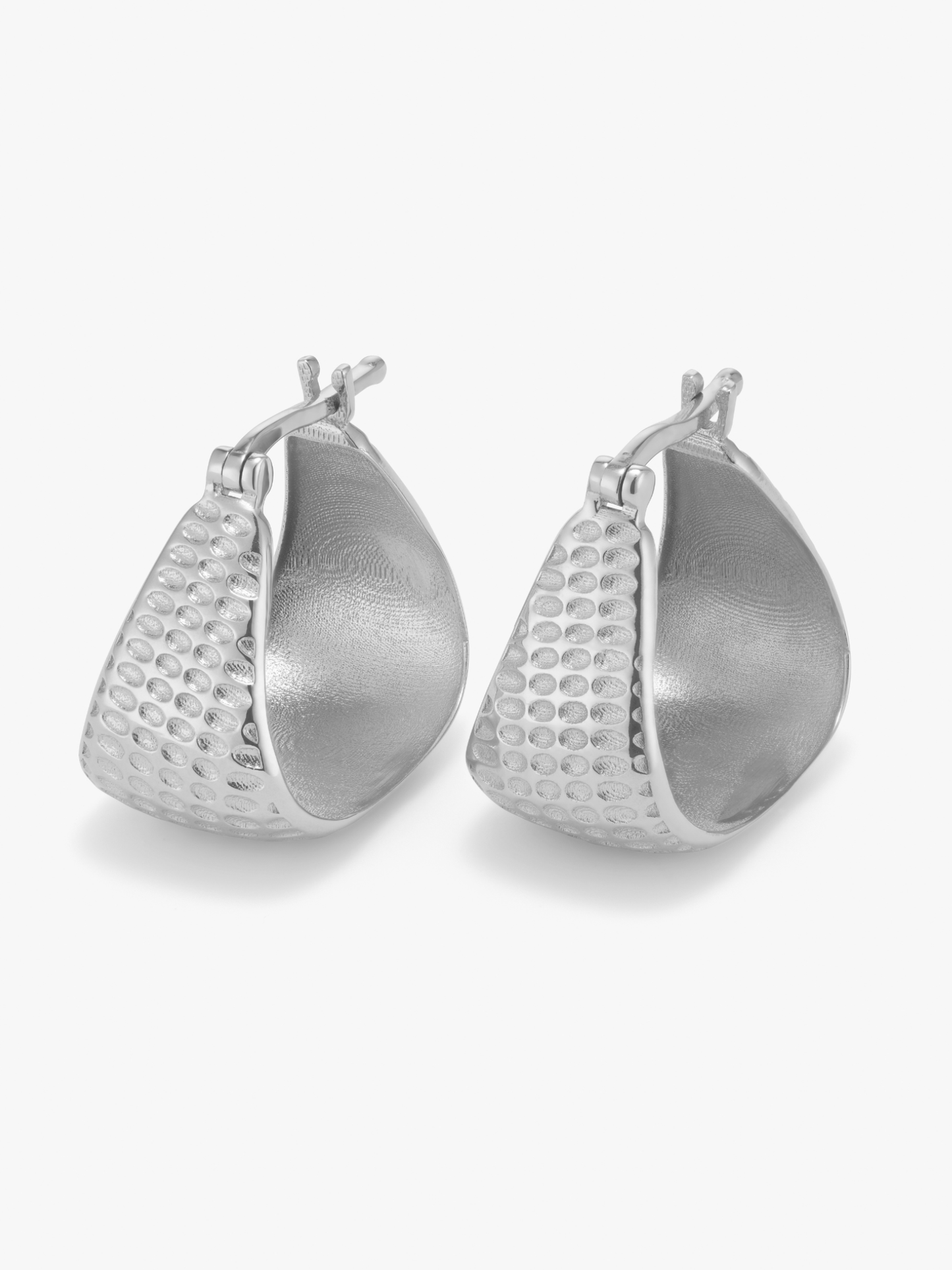 Sterling Silver hoop earrings – Angela | No More Nobody