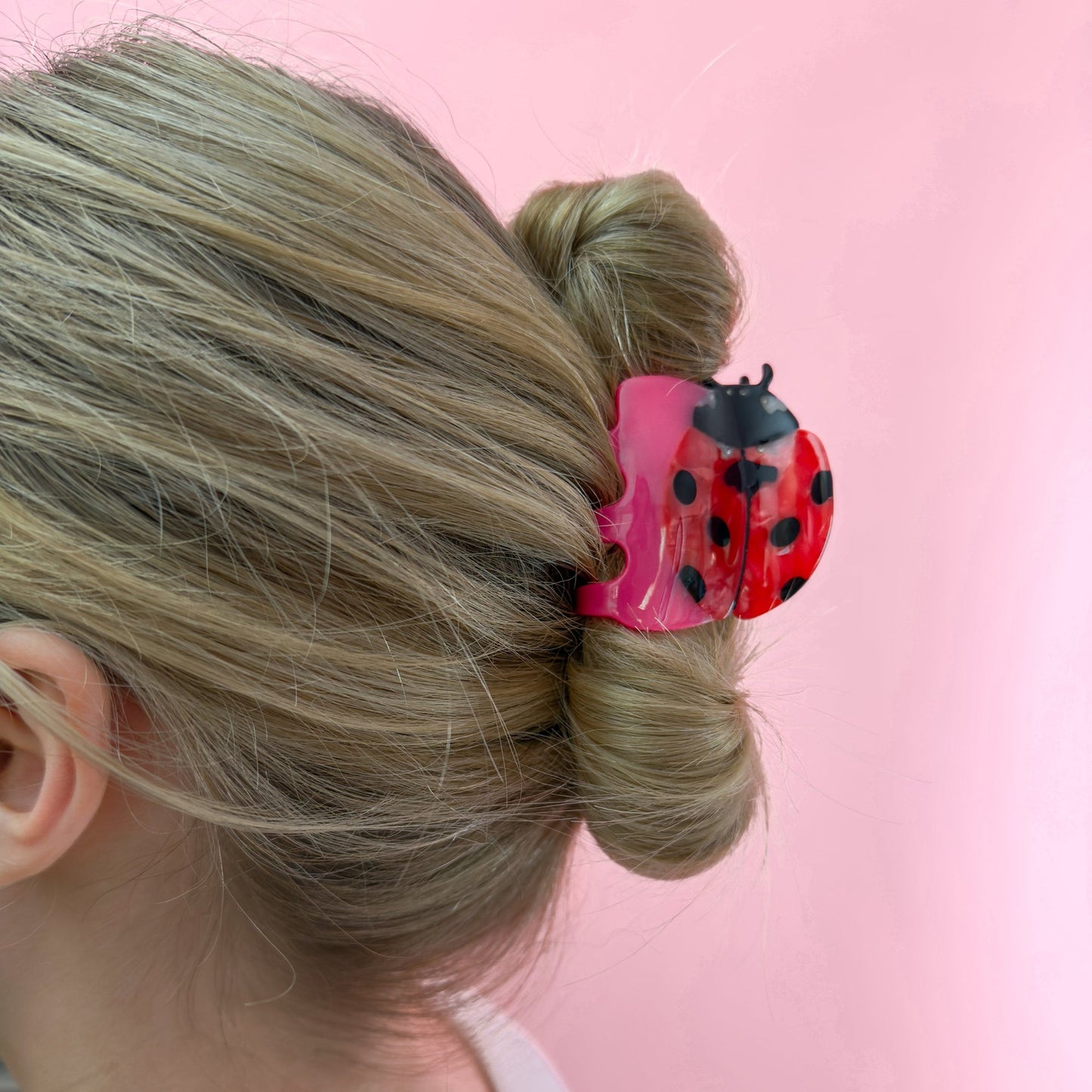 Ladybug Hair Claw